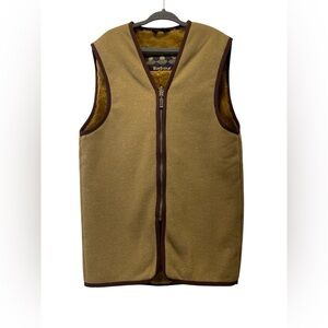 Barbour Kids  Brown Zip-Up Vest size M